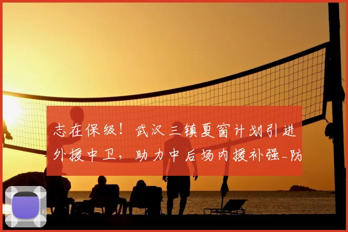 志在保级！武汉三镇夏窗计划引进外援中卫，助力中后场内援补强_防守_防线_中超