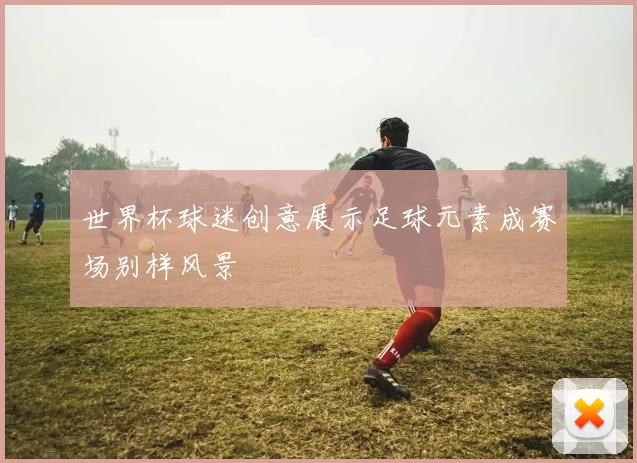 世界杯球迷创意展示足球元素成赛场别样风景